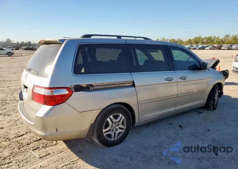 2006 Honda Odyssey Ex z USA, uszkodzony, nr VIN 5FNRL38486B453509